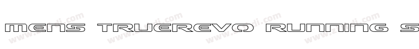 mens truerevo running shorts字体转换